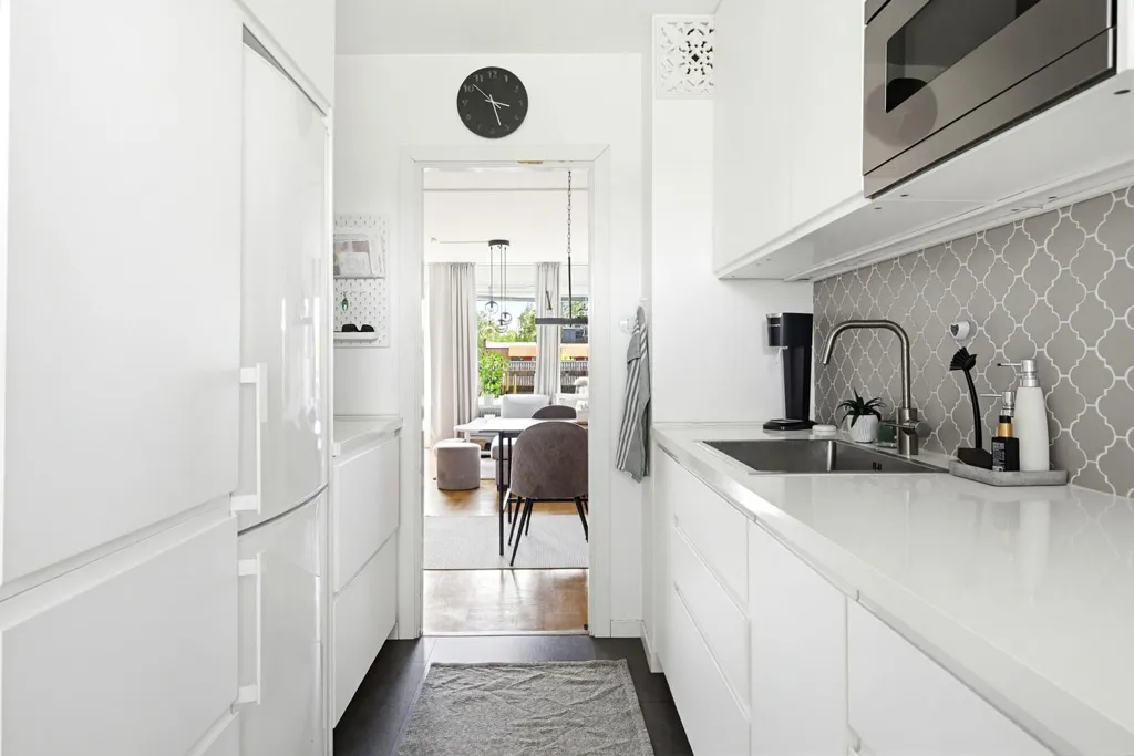 Köök - Apartment with Views in Östhammar