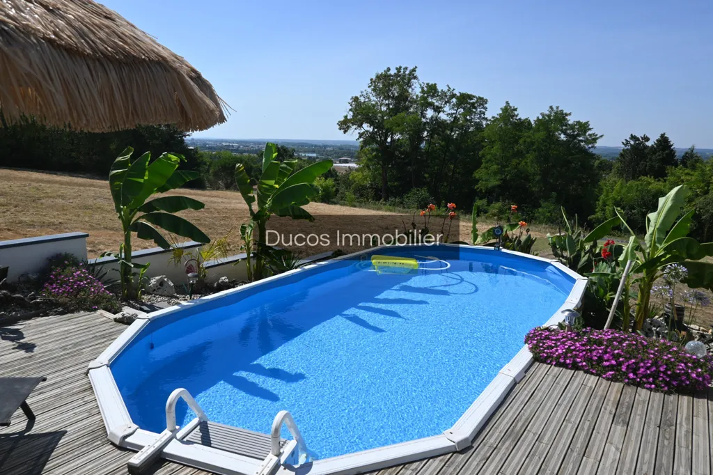 Bassein - Contemporary Villa with Pool near Marmande