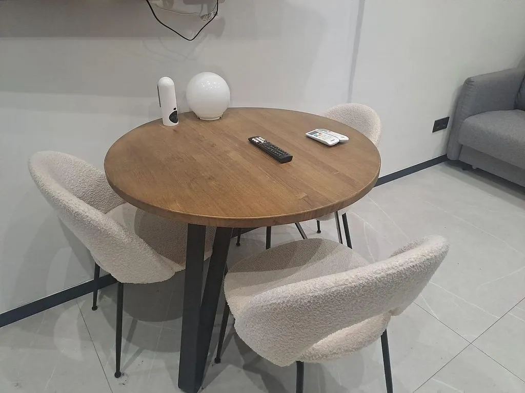 Dining Room - 1-Bedroom Flat with Terrace in Chueca, Madrid