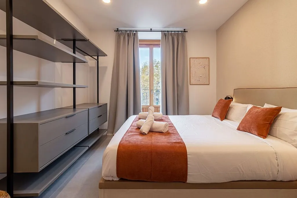 Chambres - Furnished Flat with Balcony in Madrid