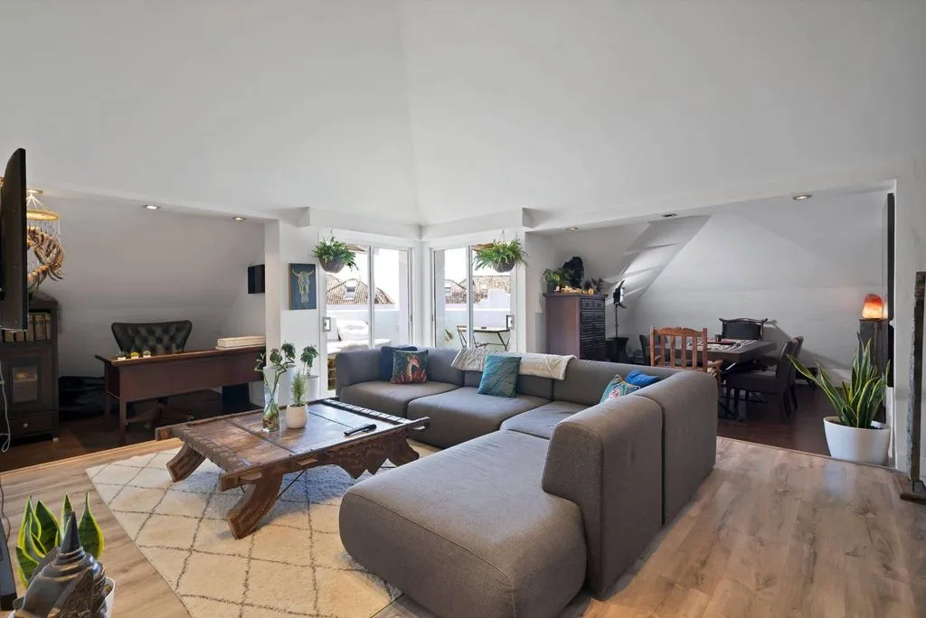 Living Room - Luxury Penthouse with Terraces in Marbella
