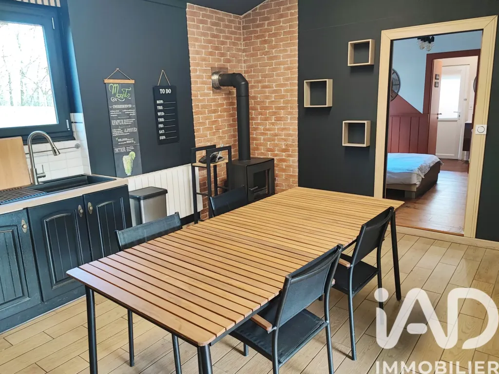 Salle à manger - Maison de Campagne avec Piscine à Le Rouget