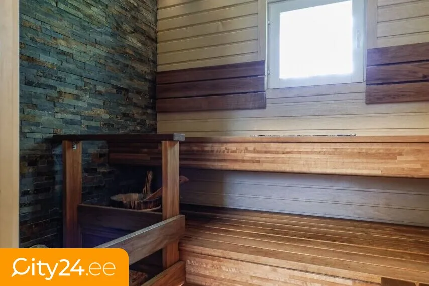 Habitaciones - Log House with Balcony in Veskiküla