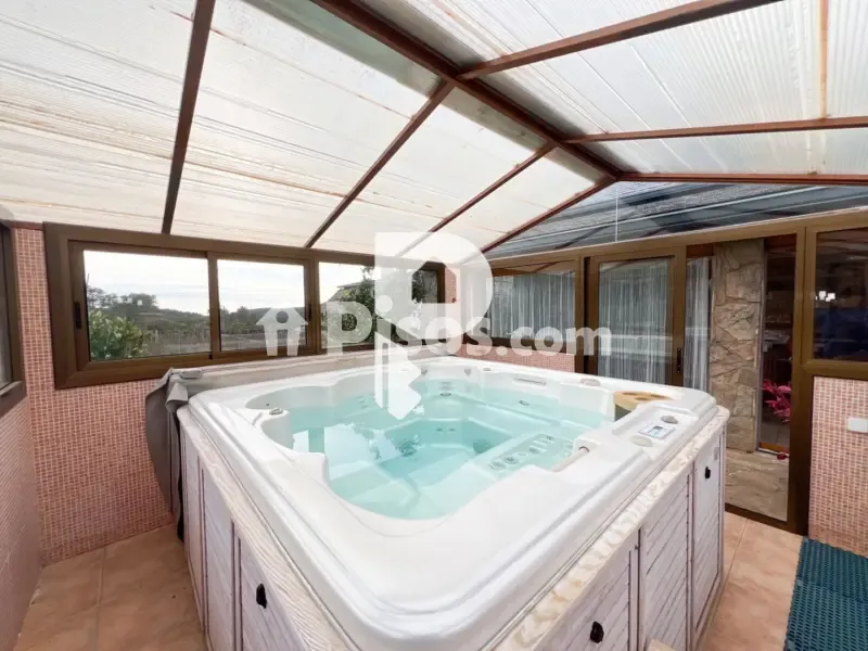 Terrasse - Chalet with Jacuzzi in Vallirana