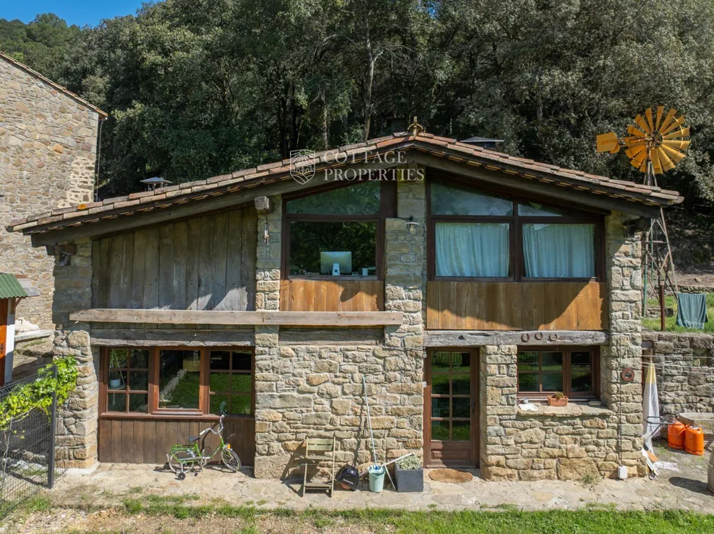 Extérieur - Sustainable Farmhouse with Panoramic Views in Pla de l'Estany