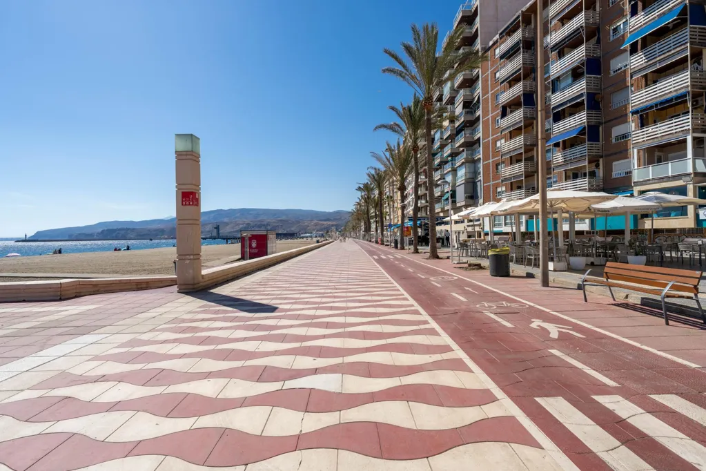 Bright Apartment with Sea View in Zapillo, Almería