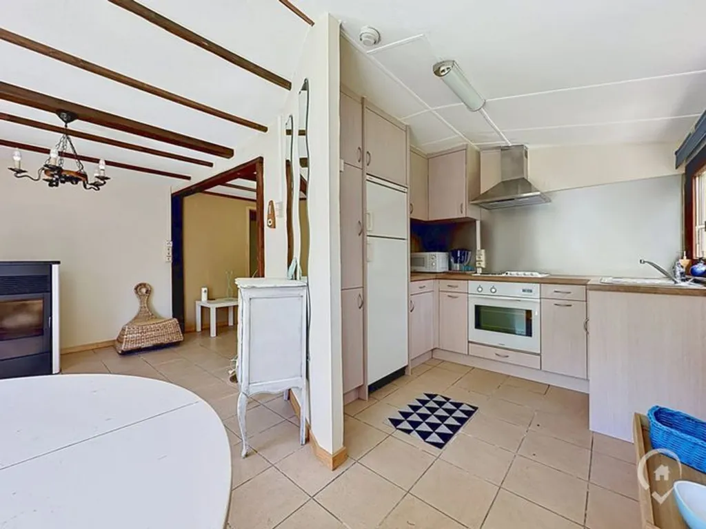 Cuisine - Chalet au Calme avec Terrasse à Somme-Leuze