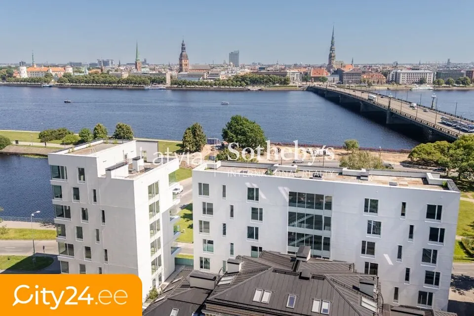 Õhuvaade - 2-Bedroom Apartment with National Library View in Riga