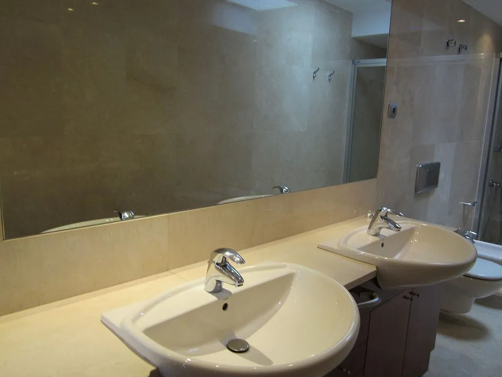 Salles de bain - Chalet with Sea View and Pool in Triana