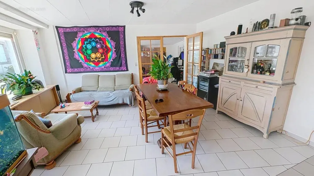 Sala da pranzo - 1930s House with Large Workshop in Guiscriff