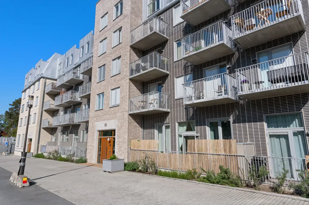 Välivaade - Apartment with Balcony in Täby Park