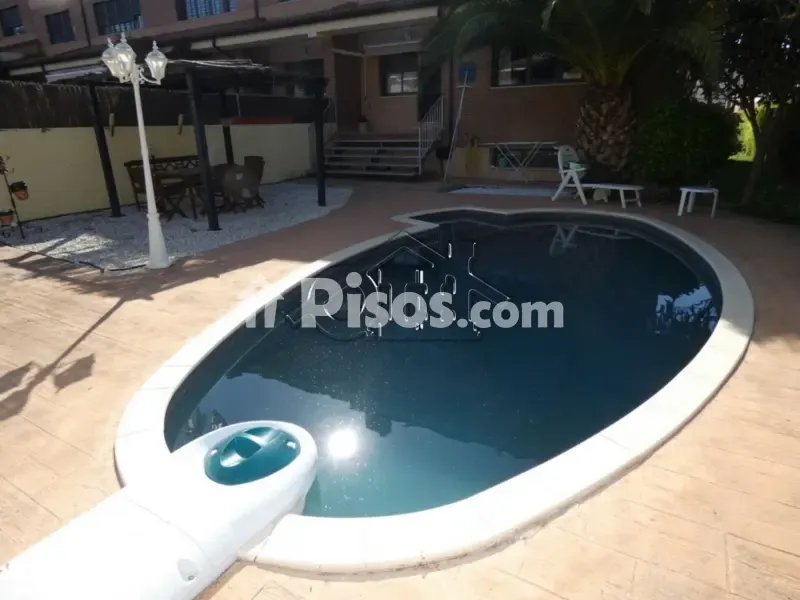 Piscine - Corner Semi-detached House with Pool in Las Cañas