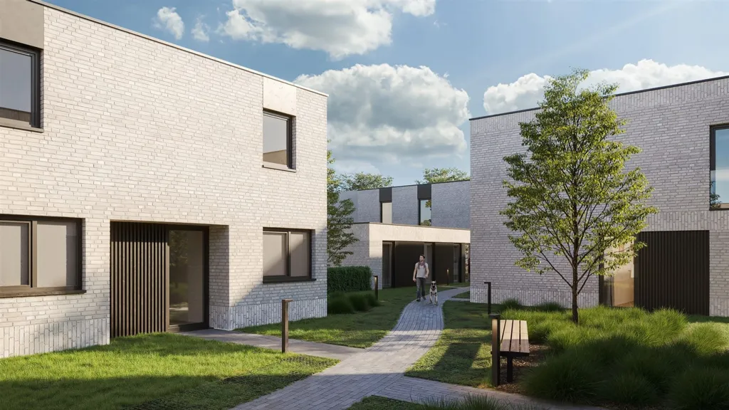 Newly Built Apartment with Terrace in Edegem