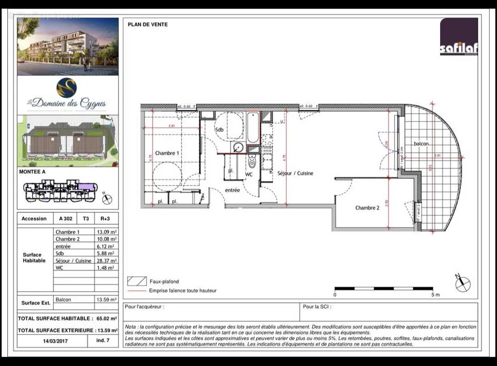 Floor Plan - Apartment with Terrace in Vizille