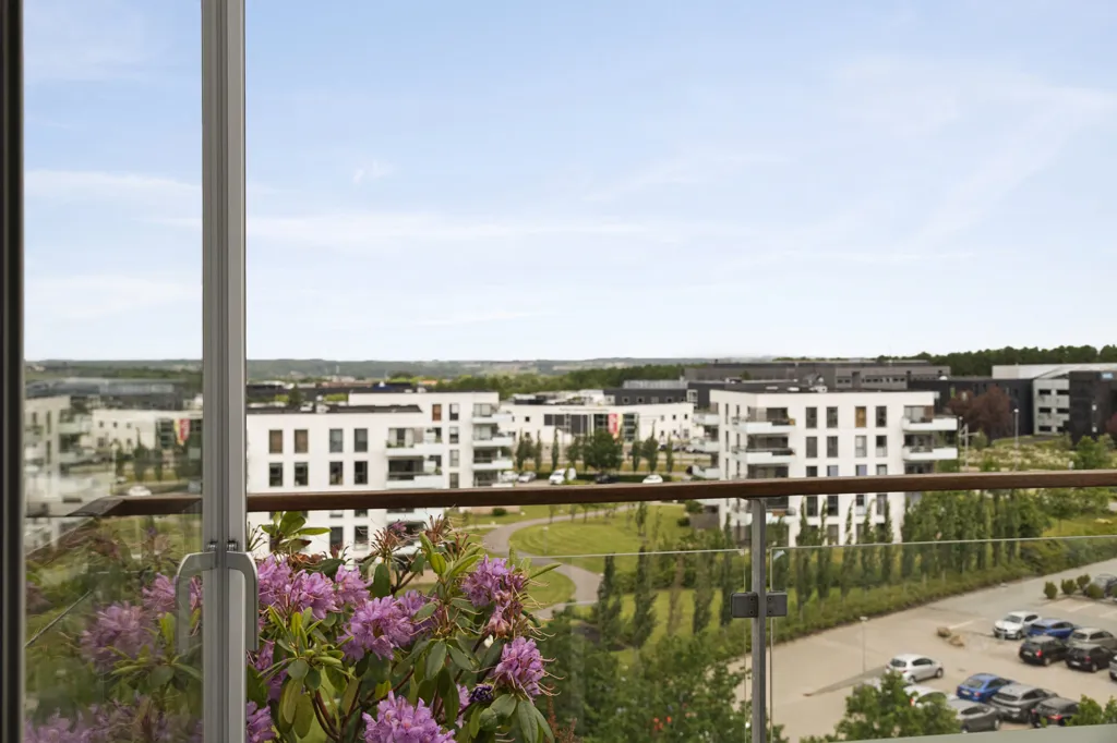 Balcon - Apartment with Balcony in Aarhus N