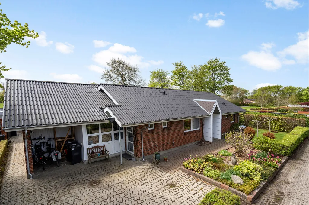 Exterior - Detached Villa with Garden in Ringkøbing