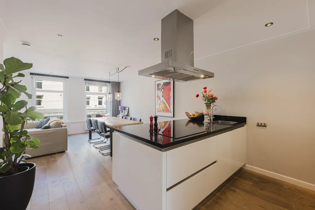 Cuisine - Bright Apartment with Balcony in Amsterdam