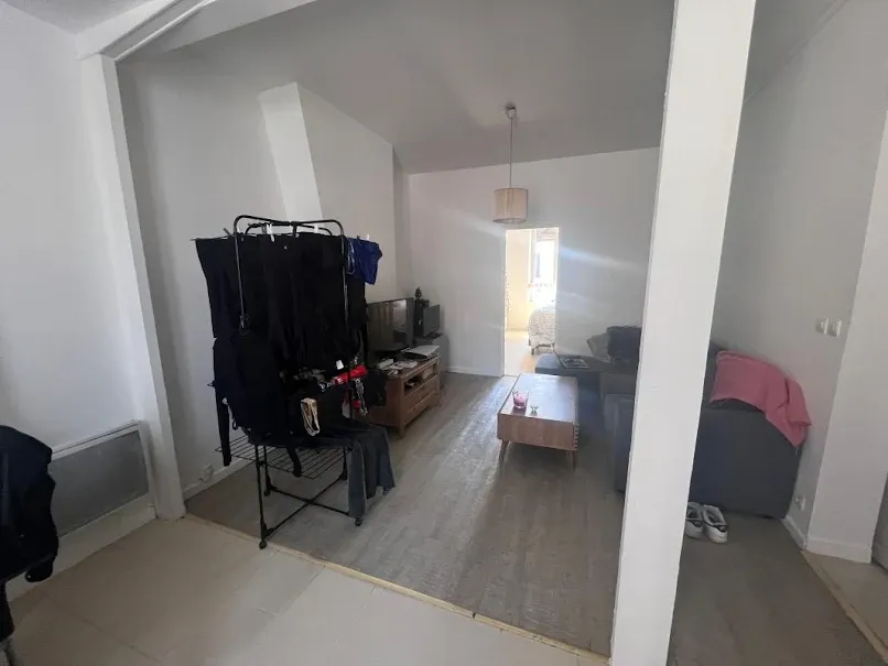 Séjour - Appartement 2 Pièces avec Locataire en Place au Havre