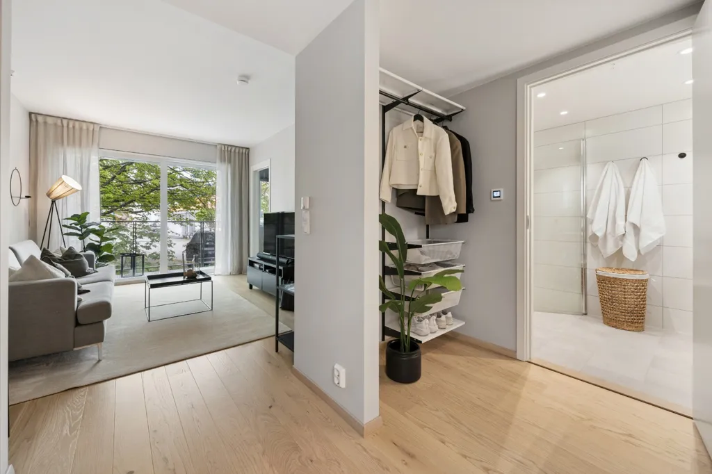 Entrée - Modern Apartment with Lift in Trondheim