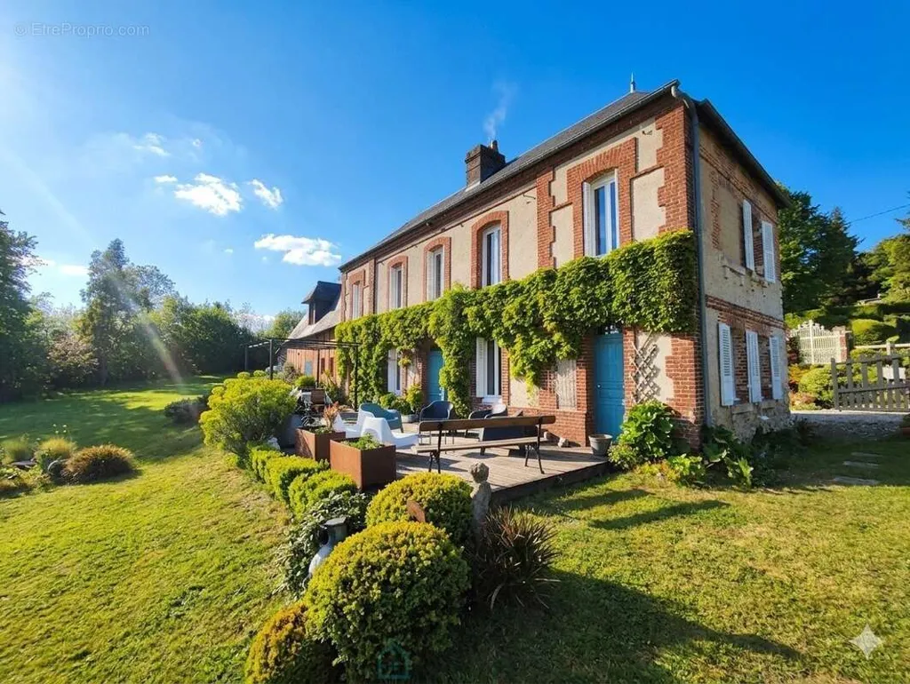 Extérieur - Maison avec Jardin Clos à 6 km de Lisieux