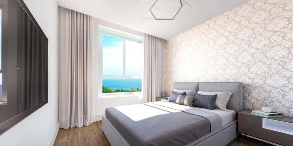 Bedrooms - 2-Bed Flat with Pool in Montemar, Torremolinos