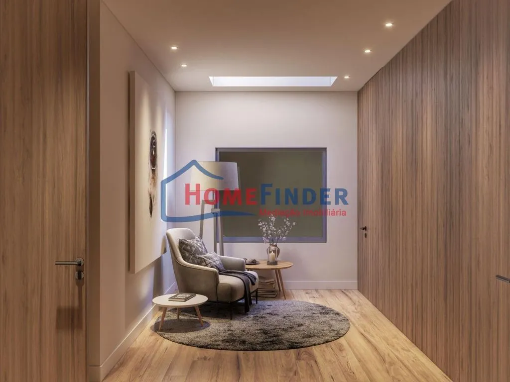 Hallway - Contemporary House with Pool in Braga