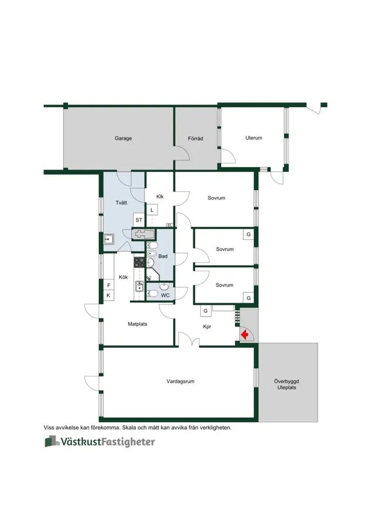 Planimetria - Terraced Villa with Garden in Rydebäck