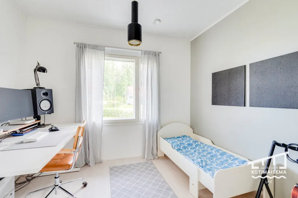 Camere da letto - Modern Detached House with Sauna in Joensuu