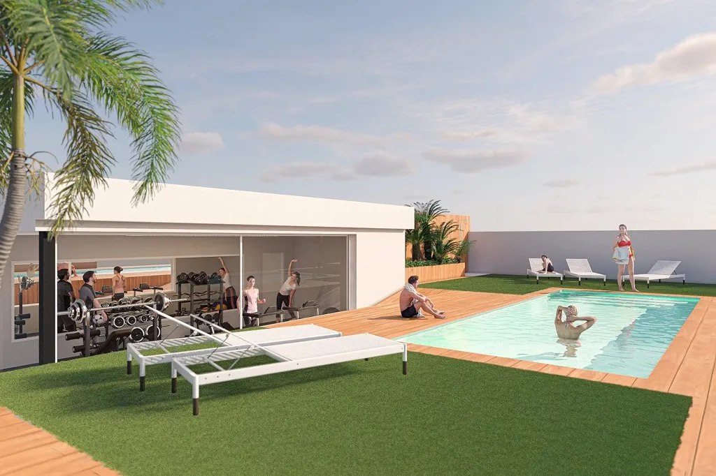 Modern Apartment with Pool in San Pedro del Pinatar