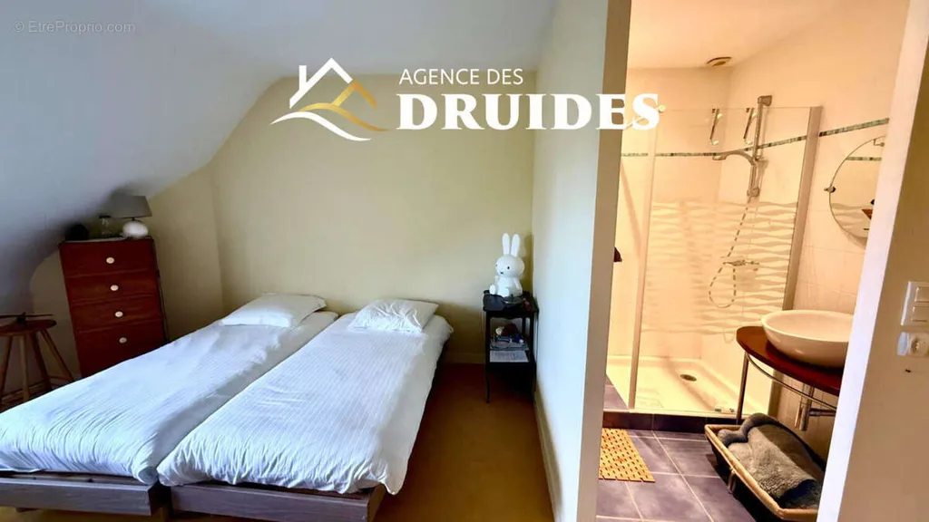 Chambres - Propriété d'Architecte avec Piscine à Carnac