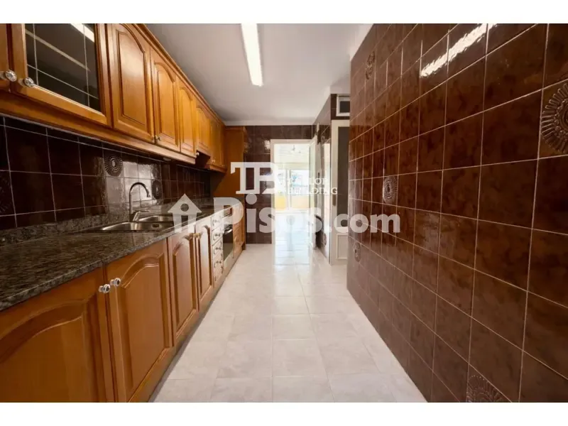 Cuisine - Apartment with Balcony in Son Oliva, Palma