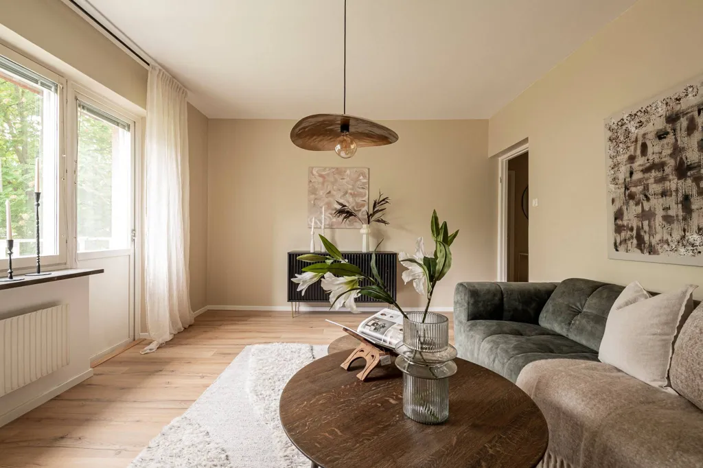 Soggiorno - Renovated Flat with Balcony in Västerås