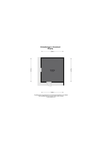 Plaan - Modern Free-Standing House with Garage in Emmeloord