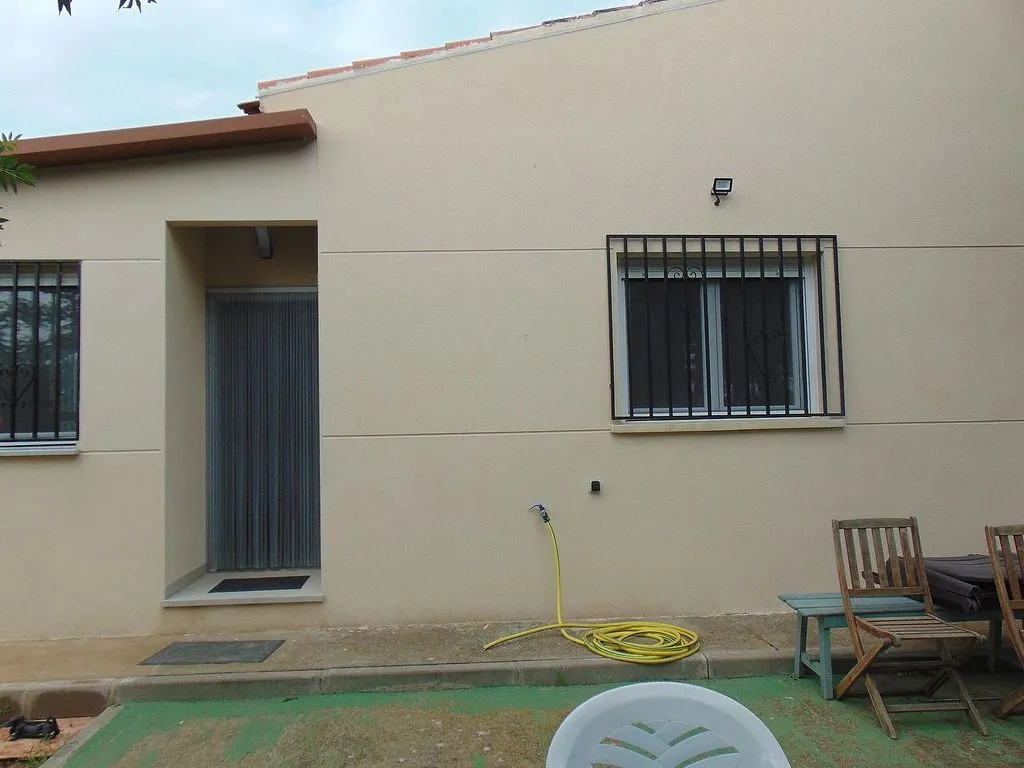 Terrasse - Chalet with Finca in Alcaudete de La Jara