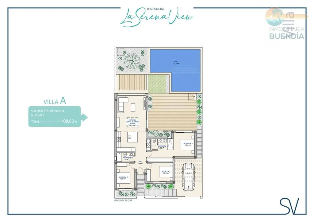 Plaan - Detached House with Pool in Los Alcázares
