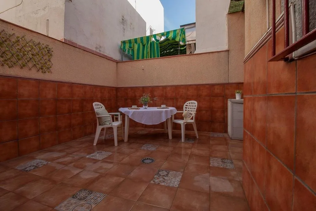 Garden - Chalet with Air Conditioning in La Rinconada