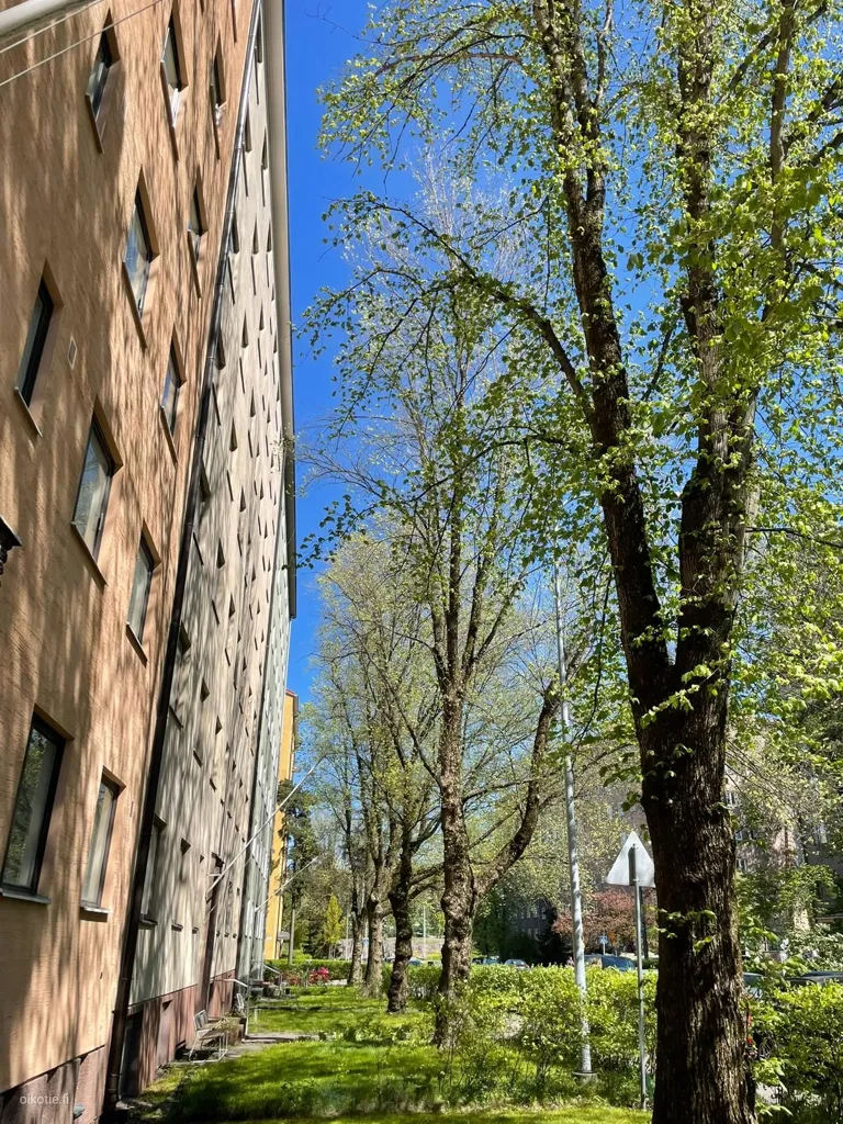 Jardin - Bright Two-Bedroom Flat with Balcony in Meilahti