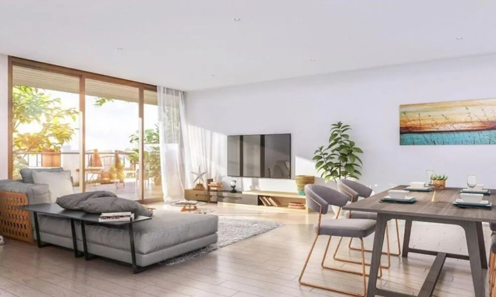 Séjour - Appartement 3 Pièces avec Parking à Charente-Maritime