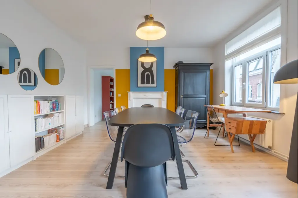 Salle à manger - Triplex Meublé avec Terrasse à Nivelles