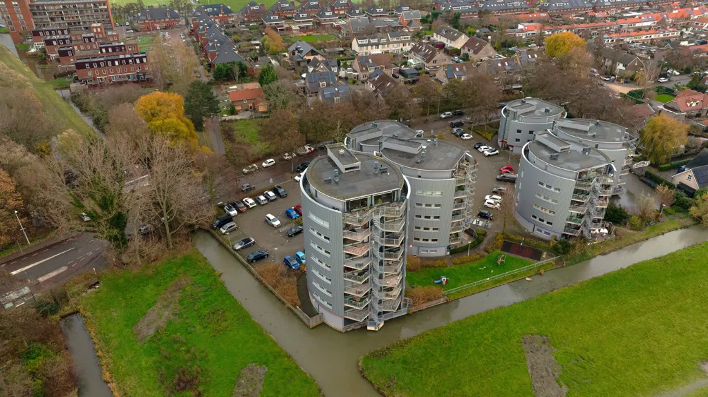Õhuvaade - Penthouse with Panoramic View in Wateringen