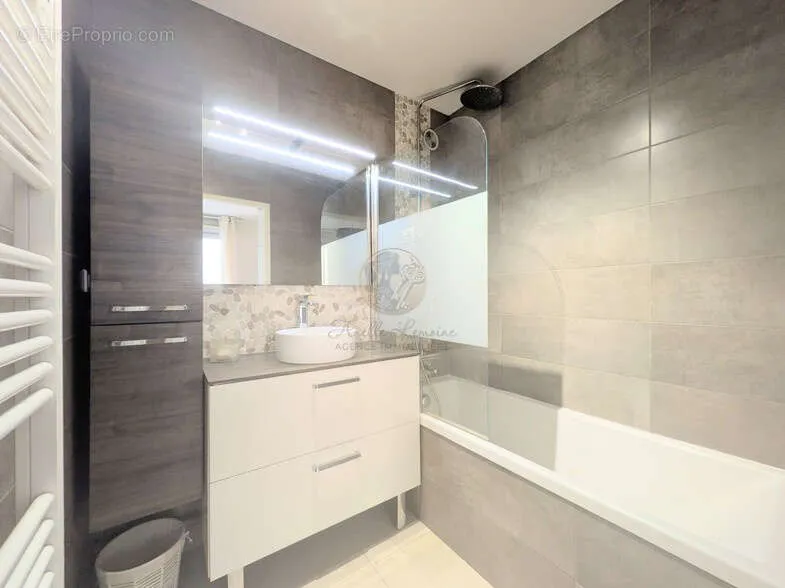 Bathrooms - T2 with Balcony and Parking in Lyon