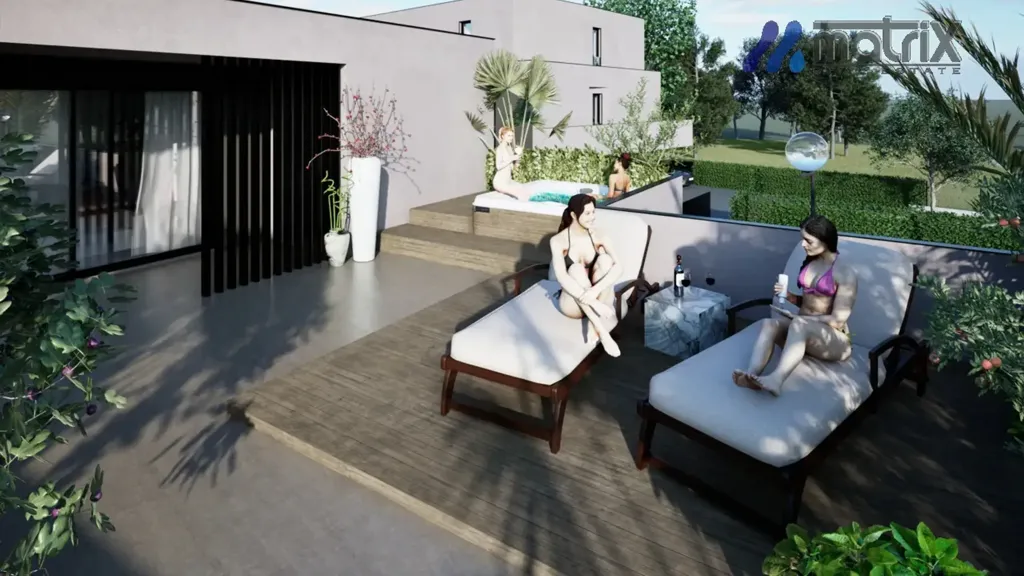 Villa with Garden in Abano Terme