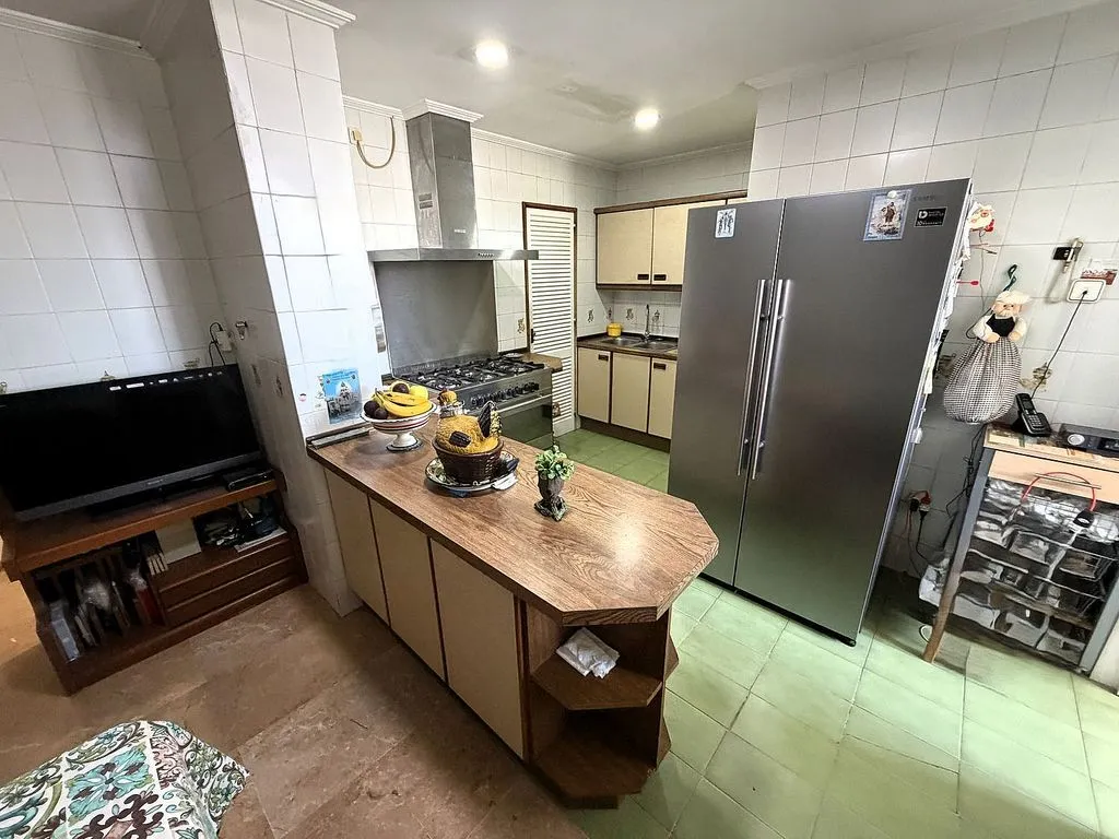 Köök - Beachfront Apartment with Garage in Playa Victoria