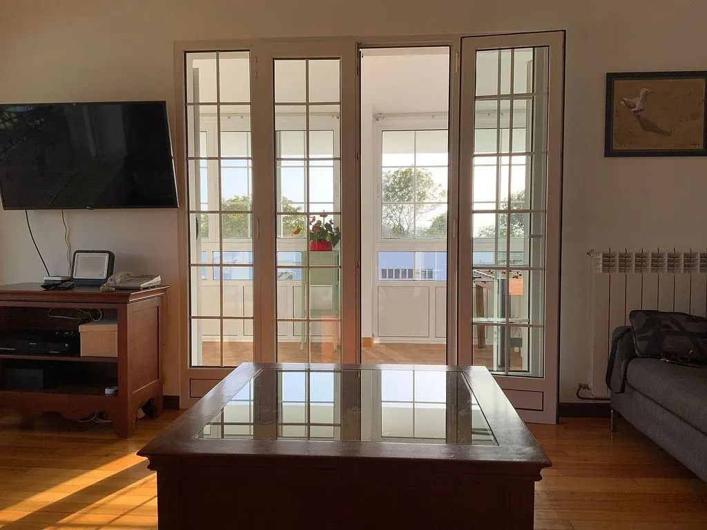 Séjour - Chalet with Sea Views and Pool in Ares
