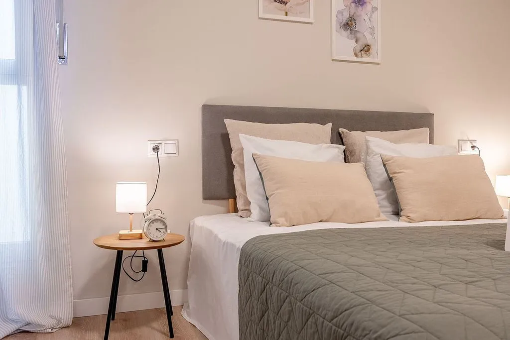 Chambres - Bright Apartment with Sea View in Mataró Centre