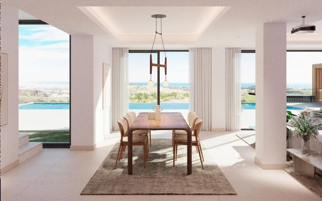 Söögituba - Luxury Villa with Infinity Pool in Mijas
