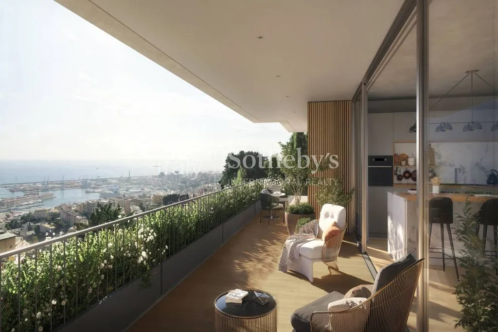 Rõdu - Luxury Penthouse with Sea View in Genoa