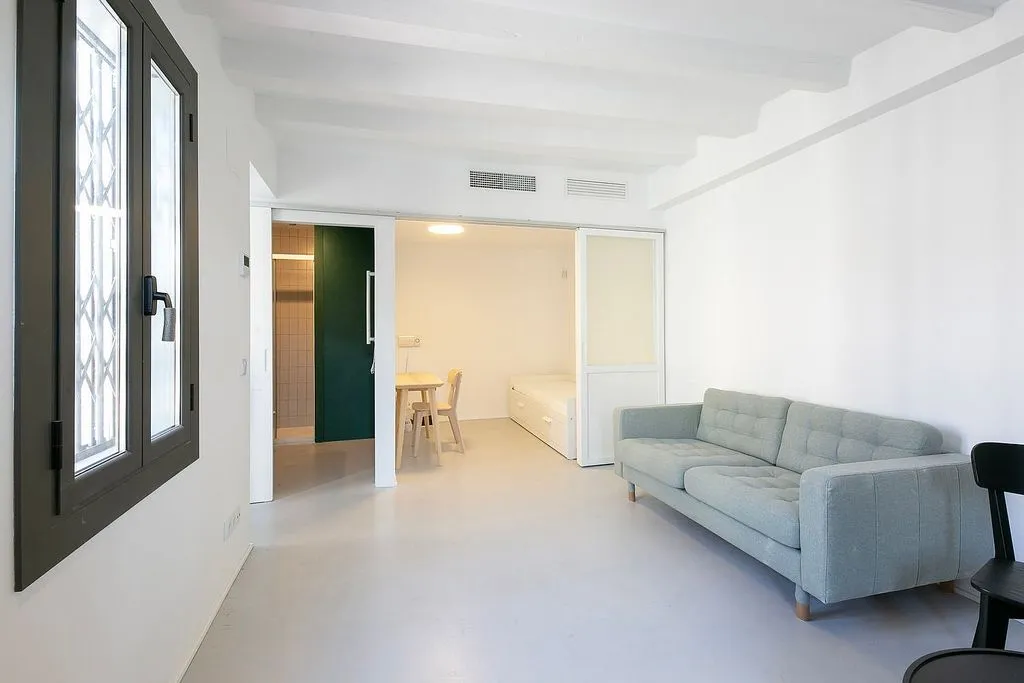 Séjour - Apartment with Terrace in Sant Pere, Barcelona