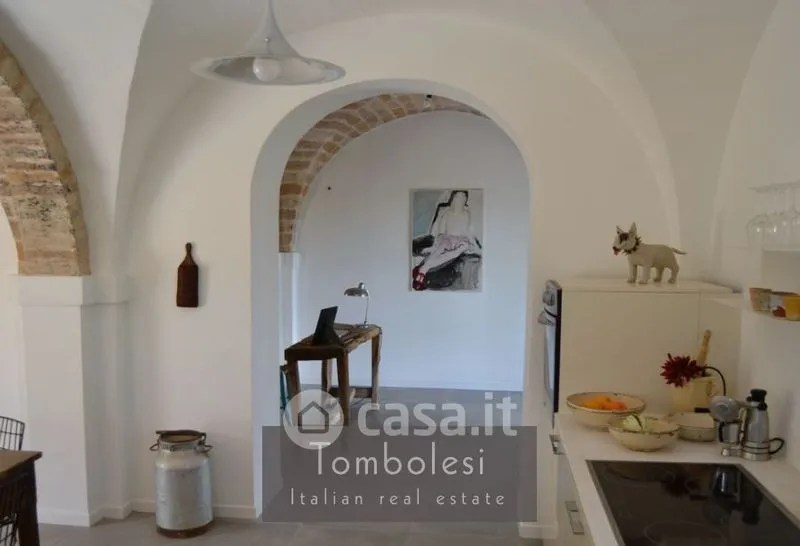 Cuisine - Restored Rustico with Vineyard in Cossignano