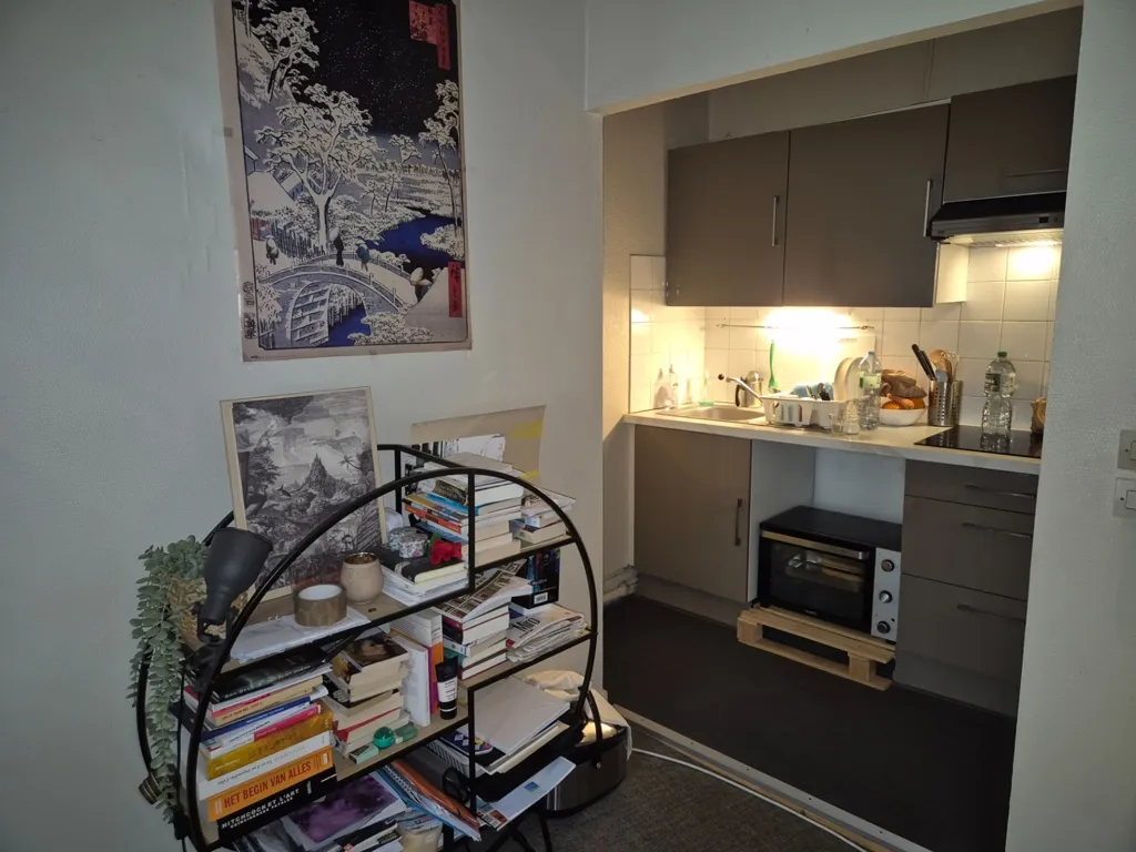 Cuisine - Appartement T2 en Résidence Sécurisée face Hôtel de Ville